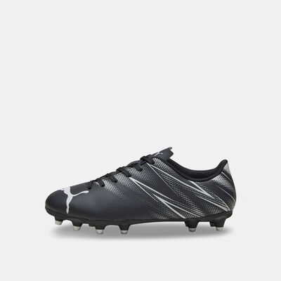 PUMA Kids' ATTACANTO Firm Ground/Artifical Ground Football Shoes Black