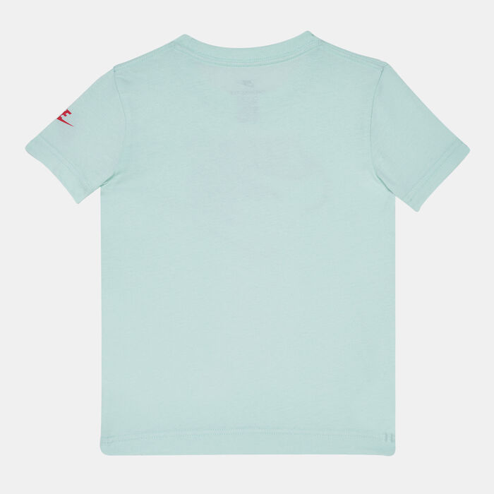 Nike Kids' Practice Makes Futura Logo T-Shirt Green Nike Kids' Practice Makes Futura Logo T-Shirt Green image number 1