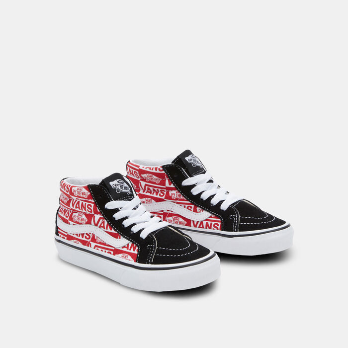 Vans Kids' Sk8-Mid Reissue Shoes Black Vans Kids' Sk8-Mid Reissue Shoes Black image number 1