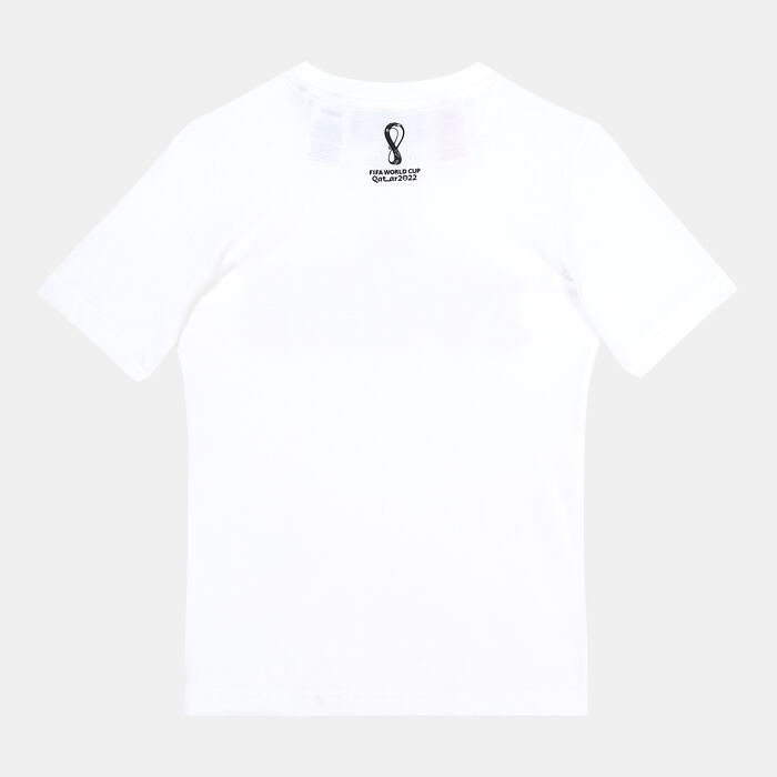 adidas Kids' FIFA World Cup 2022™ Spain T-Shirt White adidas Kids' FIFA World Cup 2022™ Spain T-Shirt White image number 1