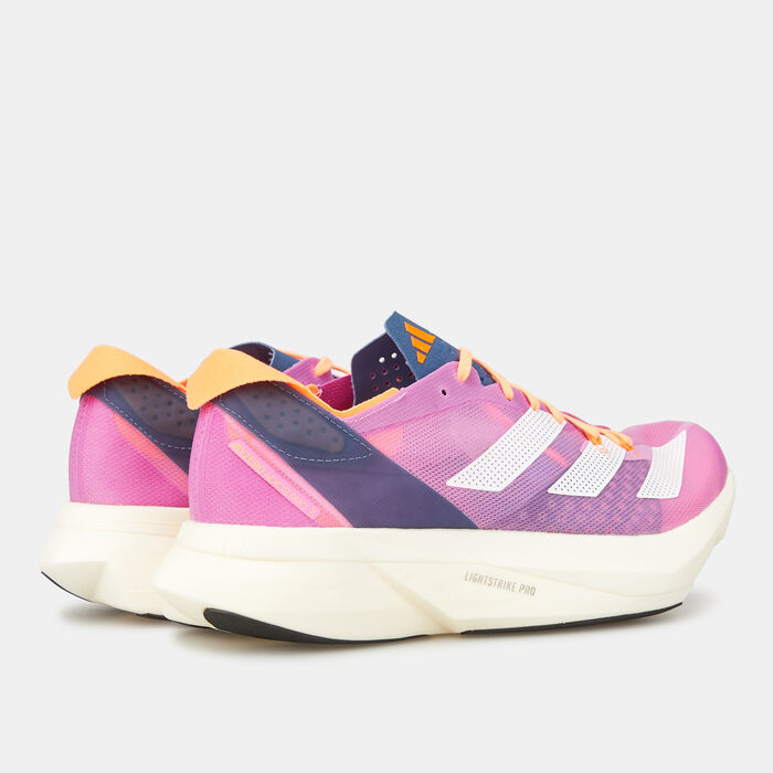 adidas Men's Adizero Adios Pro 3 Shoe Pink adidas Men's Adizero Adios Pro 3 Shoe Pink image number 3
