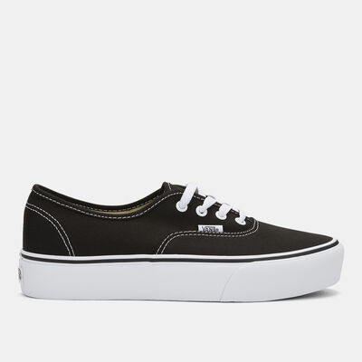 Vans Authentic Platform 2.0 Unisex Shoe Black Vans Authentic Platform 2.0 Unisex Shoe Black