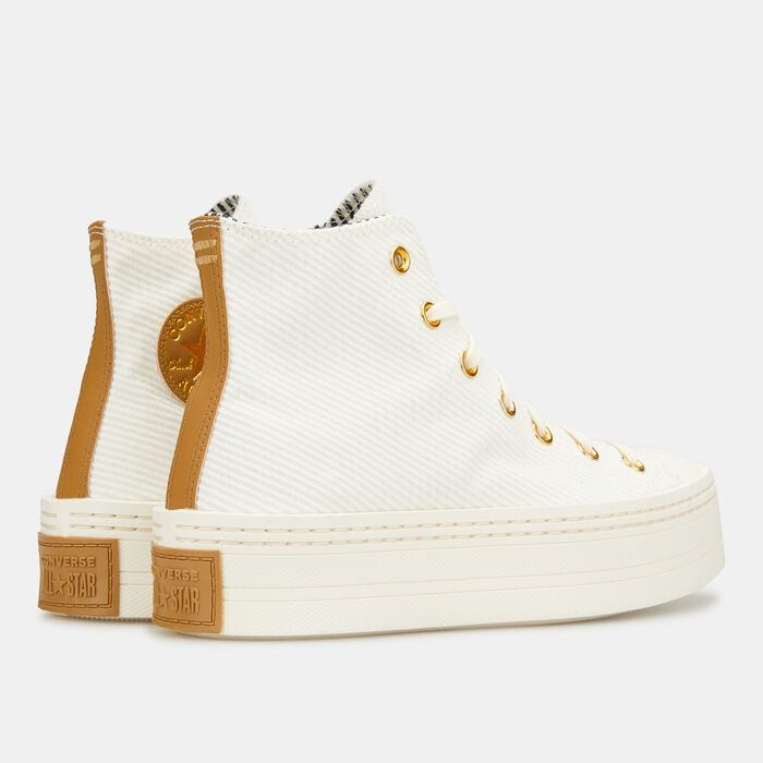 Converse Women's Chuck Taylor All Star Modern Lift Shoes White Converse Women's Chuck Taylor All Star Modern Lift Shoes White image number 2