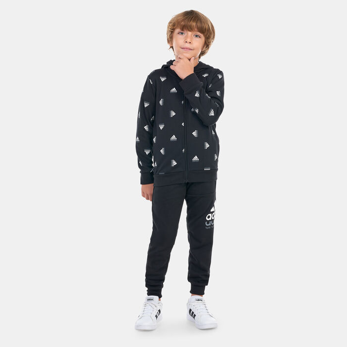 adidas Kids' Essentials Seasonals Brand Love Tracksuit Black adidas Kids' Essentials Seasonals Brand Love Tracksuit Black image number 0