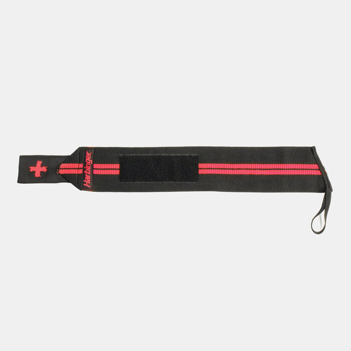 Harbinger Red Line Weight Training Wrist Wraps (1 Pair) Black Harbinger Red Line Weight Training Wrist Wraps (1 Pair) Black image number 1