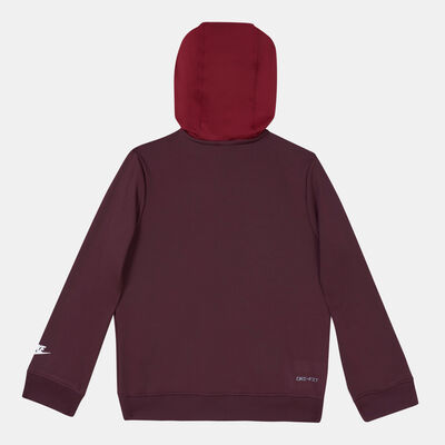 Nike Kids' Sportswear Repeat Hoodie Brown