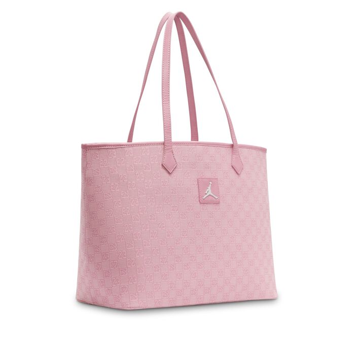 Jordan Monogram Tote Bag Pink Jordan Monogram Tote Bag Pink image number 4
