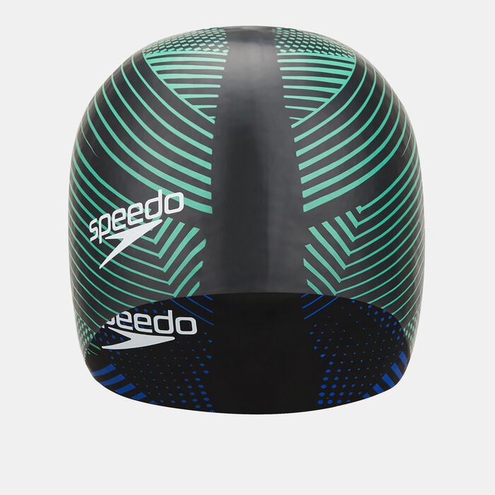 Speedo Reversible Moulded Swimming Cap Black Speedo Reversible Moulded Swimming Cap Black image number 0