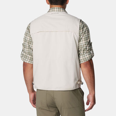 Columbia Men's Silver Ridge Utility Hiking Vest Brown Columbia Men's Silver Ridge Utility Hiking Vest Brown