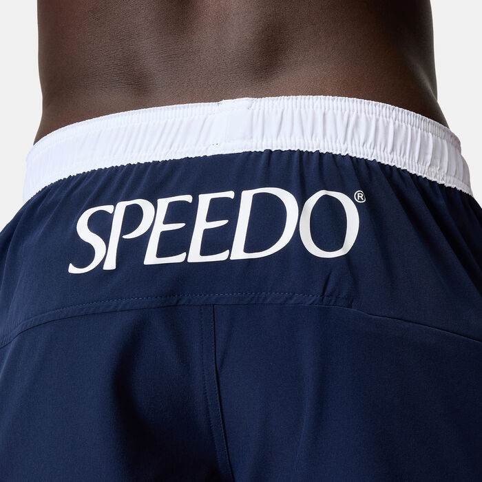 Speedo Men's Logo Volley Swimming Shorts Blue Speedo Men's Logo Volley Swimming Shorts Blue image number 5