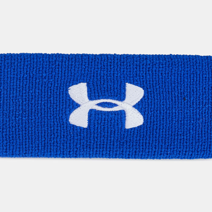 Under Armour Men's Performance Headband Blue image number 2