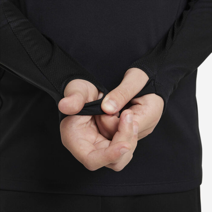 Nike Kids' Dri-FIT Academy Football Drill Top Black image number 3