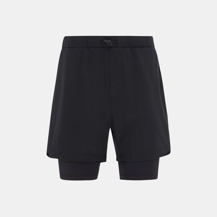 Sun and Sand Sports Men's Training Hybrid Shorts Black Sun and Sand Sports Men's Training Hybrid Shorts Black image number 0