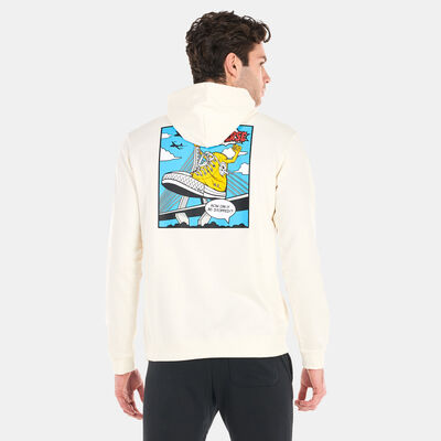 Converse Men's Shoe Hero Hoodie White