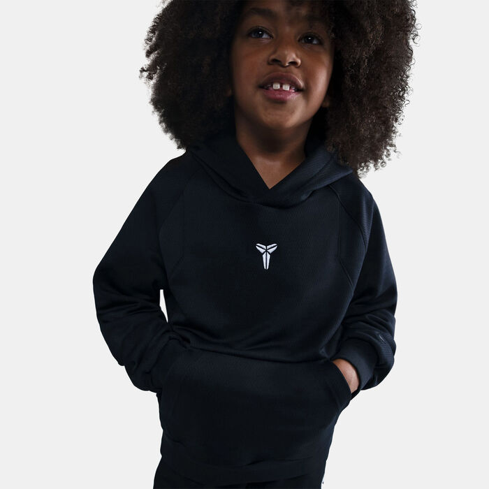 Nike Kids' Kobe Therma-FIT Basketball Hoodie Black image number 2
