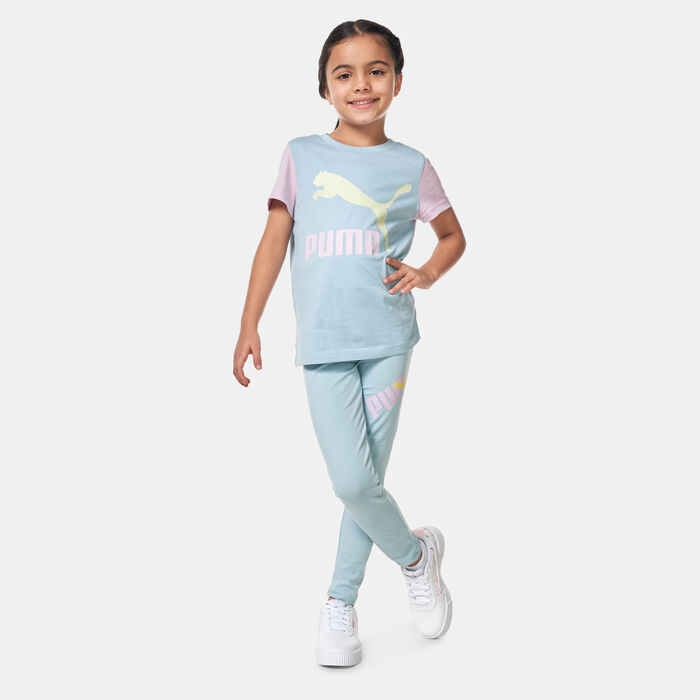 PUMA Kids' Power Leggings Blue image number 2