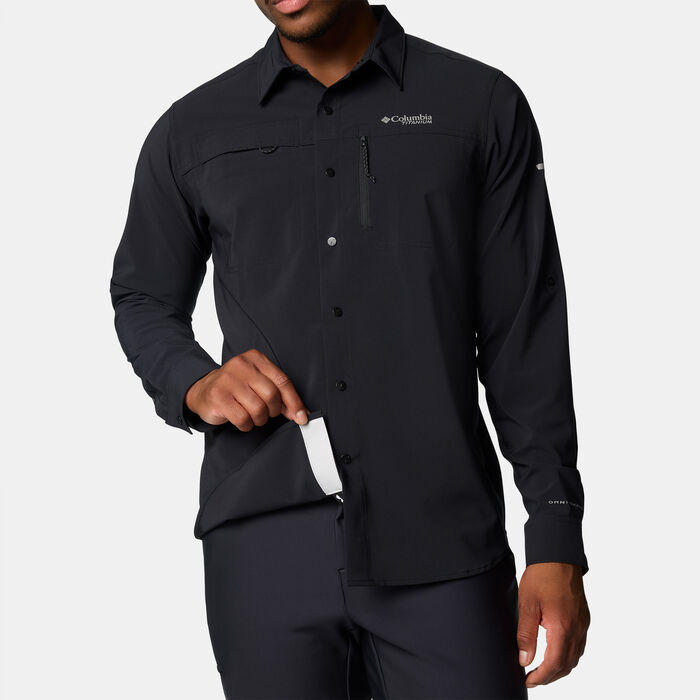 Columbia Men's Summit Valley Shirt Black Columbia Men's Summit Valley Shirt Black image number 4