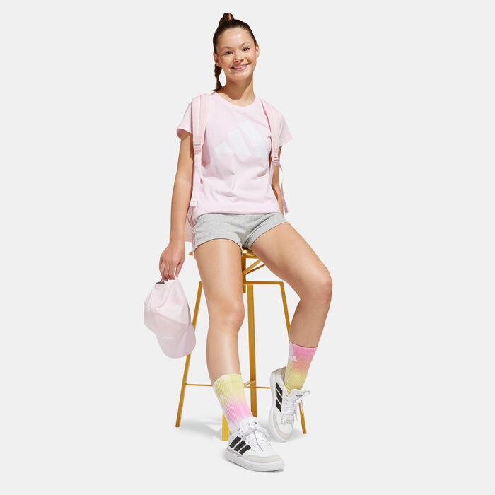 adidas Kids' Essentials T-Shirt Pink adidas Kids' Essentials T-Shirt Pink image number 2