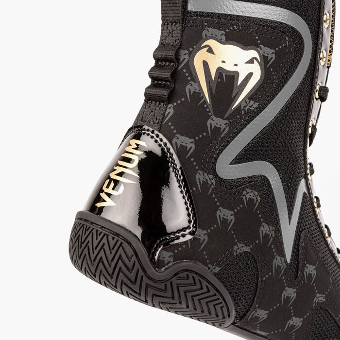 Venum Men's Elite Evo Monogram Boxing Shoe Black Venum Men's Elite Evo Monogram Boxing Shoe Black image number 5