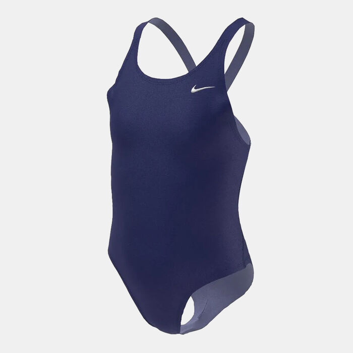 Nike Swim Kids' Fastback One-Piece Swimsuit yellow image number 2