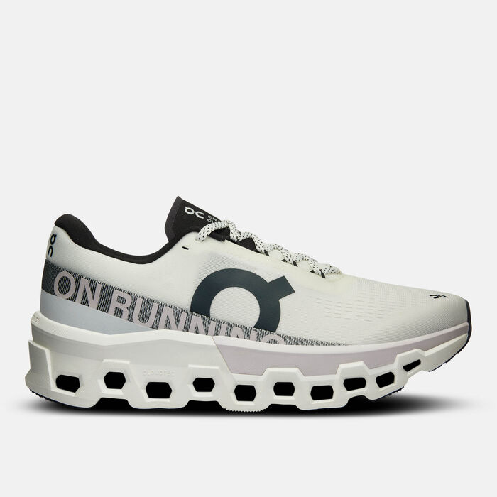 On Men's Cloudmonster 2 Running Shoes White On Men's Cloudmonster 2 Running Shoes White image number 0