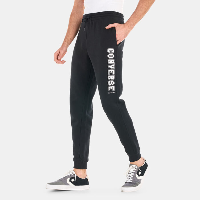 Converse Men's All Star Wearers Sweatpants Black Converse Men's All Star Wearers Sweatpants Black image number 0