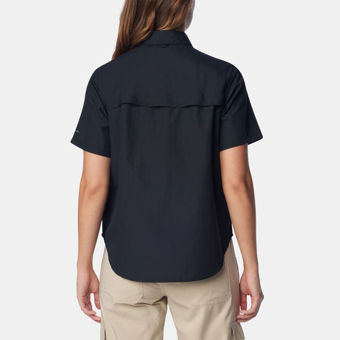 Columbia Women's Silver Ridge 3.0 Hiking Shirt Black Columbia Women's Silver Ridge 3.0 Hiking Shirt Black image number 1