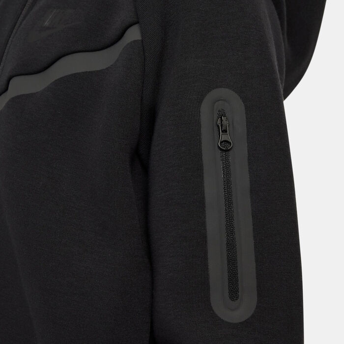 Nike Kids' Sportswear Tech Fleece Hoodie Black Nike Kids' Sportswear Tech Fleece Hoodie Black image number 4