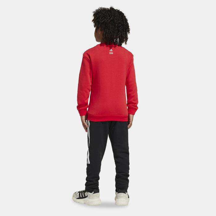 adidas Kids' Marvel Spider-Man Top and Pants Set Red adidas Kids' Marvel Spider-Man Top and Pants Set Red image number 1