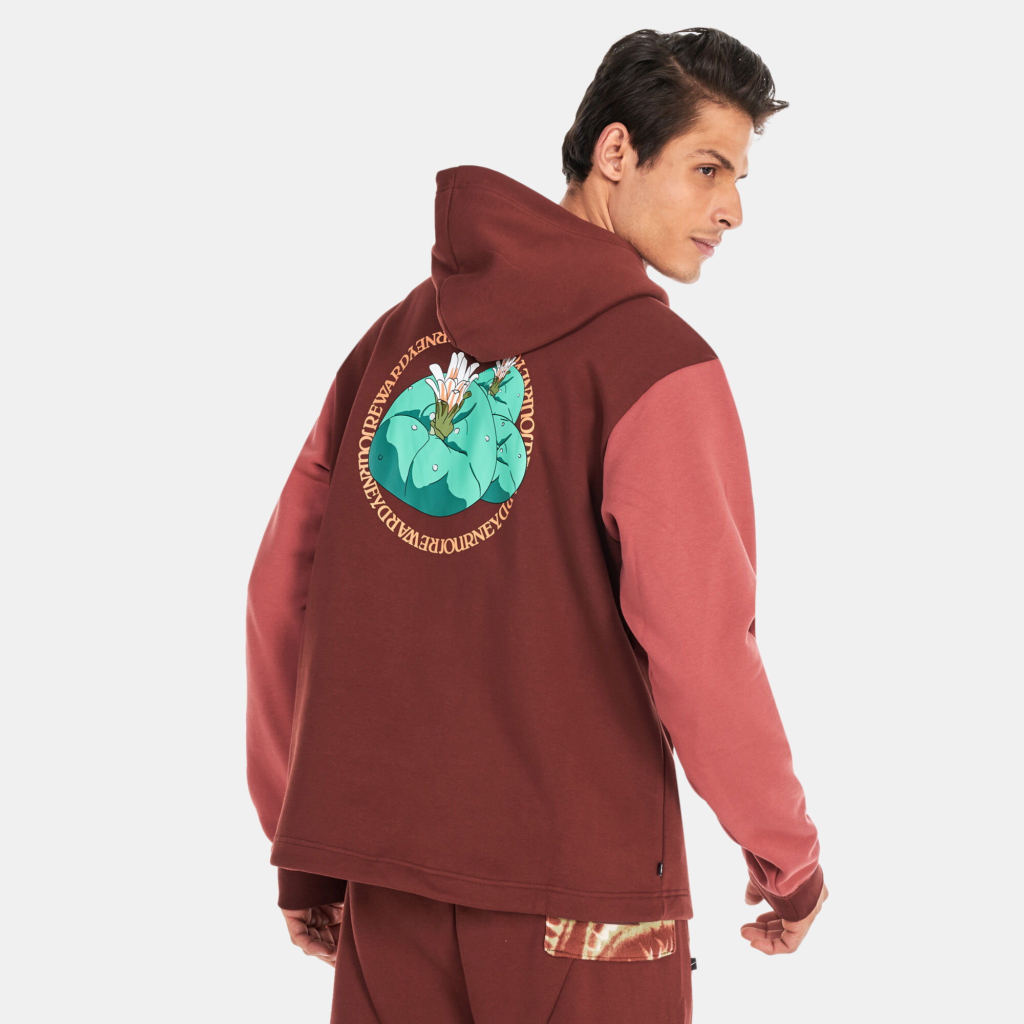 Buy Nike Men s Kyrie Pullover Basketball Hoodie Brown in KSA SSS