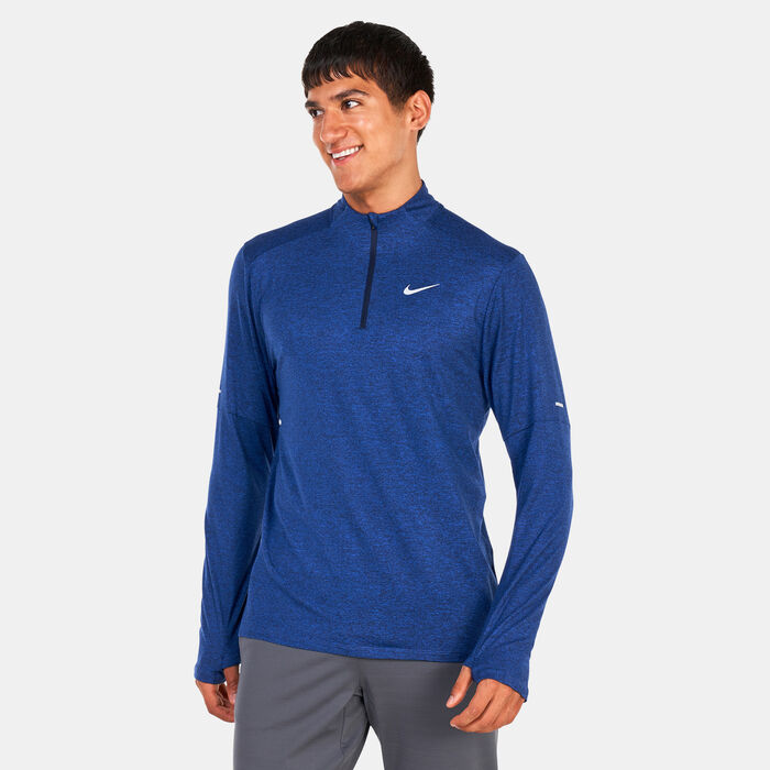 Nike Men's Dri-FIT Element Top Blue Nike Men's Dri-FIT Element Top Blue image number 0