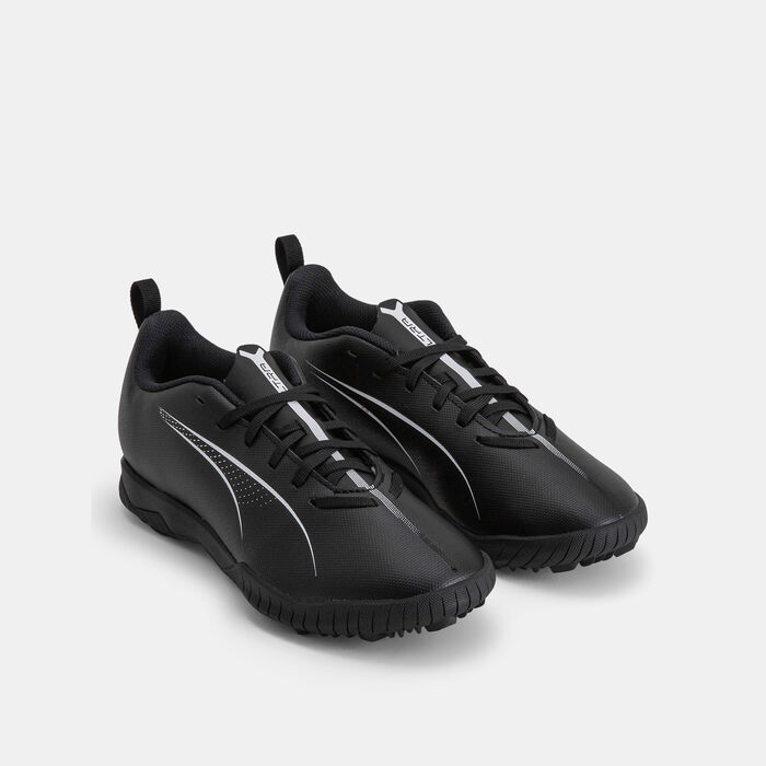 PUMA Kids' ULTRA 5 PLAY Turf Ground Football Shoes White image number 1