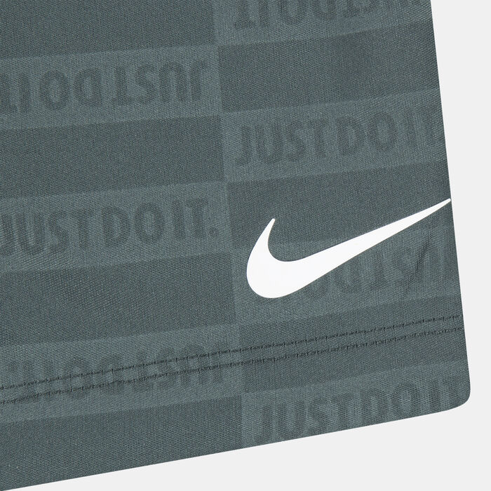 Nike Kids' Sportswear Dri-FIT Textured Club Shorts Green image number 2