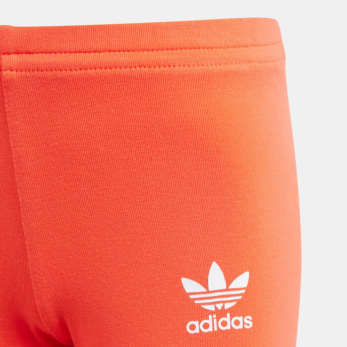 adidas Originals Kids' Floral T-Shirt and Bike Shorts Set (Younger Kids) Multi-Color image number 2