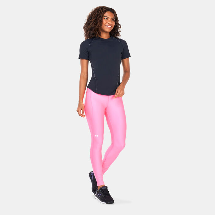 Under Armour Women's UA Tech Leggings Pink Under Armour Women's UA Tech Leggings Pink image number 2