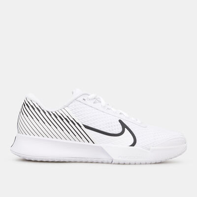 Nike Women's Court Air Zoom Vapor Pro 2 Hard Court Tennis Shoes White Nike Women's Court Air Zoom Vapor Pro 2 Hard Court Tennis Shoes White