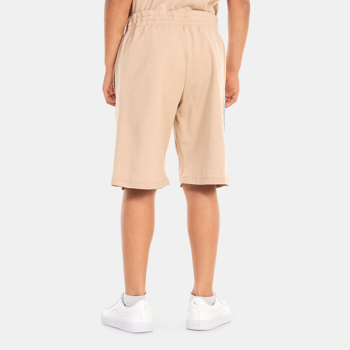 EA7 Emporio Armani Kids' 7 Lines Shorts Beige image number 1