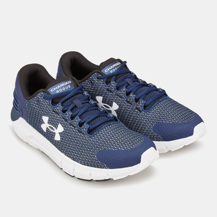 Under Armour Men's Charged Rogue 2.5 Shoe Blue Under Armour Men's Charged Rogue 2.5 Shoe Blue image number 2