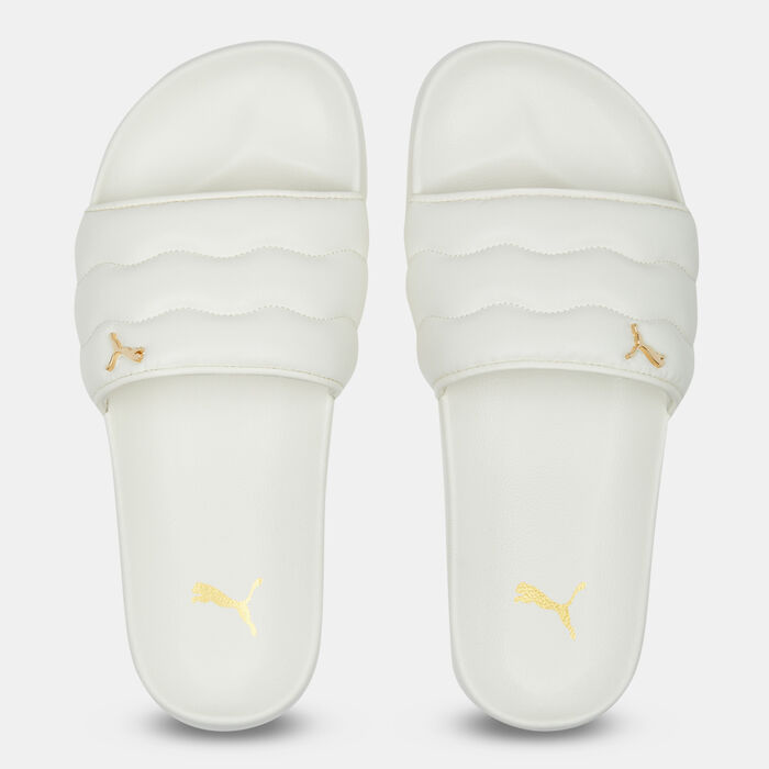 PUMA Women's Leadcat 2.0 Puffy Slides Beige PUMA Women's Leadcat 2.0 Puffy Slides Beige image number 3