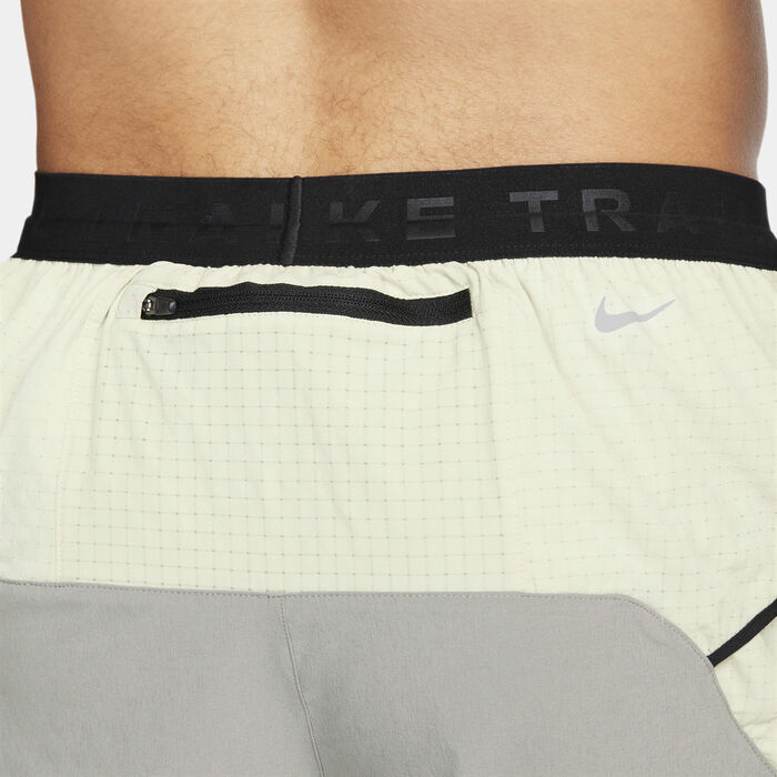 Nike Men's Second Sunrise Dri-FIT Trail Running Shorts Grey Nike Men's Second Sunrise Dri-FIT Trail Running Shorts Grey image number 5