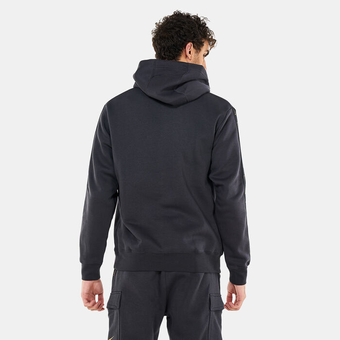 Nike Men's Sportswear Repeat Pullover Fleece Hoodie Grey image number 1