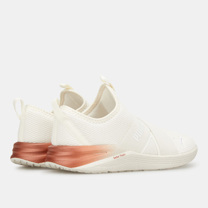 PUMA Women's Better Foam Prowl Slip-On Shoes White PUMA Women's Better Foam Prowl Slip-On Shoes White image number 2
