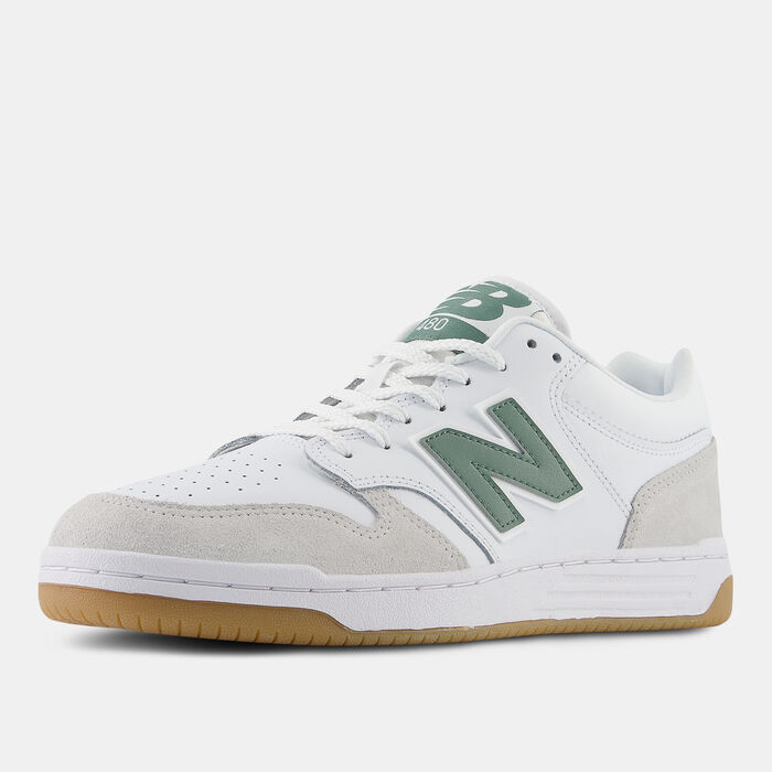 New Balance Men's BB480 Shoes White New Balance Men's BB480 Shoes White image number 3