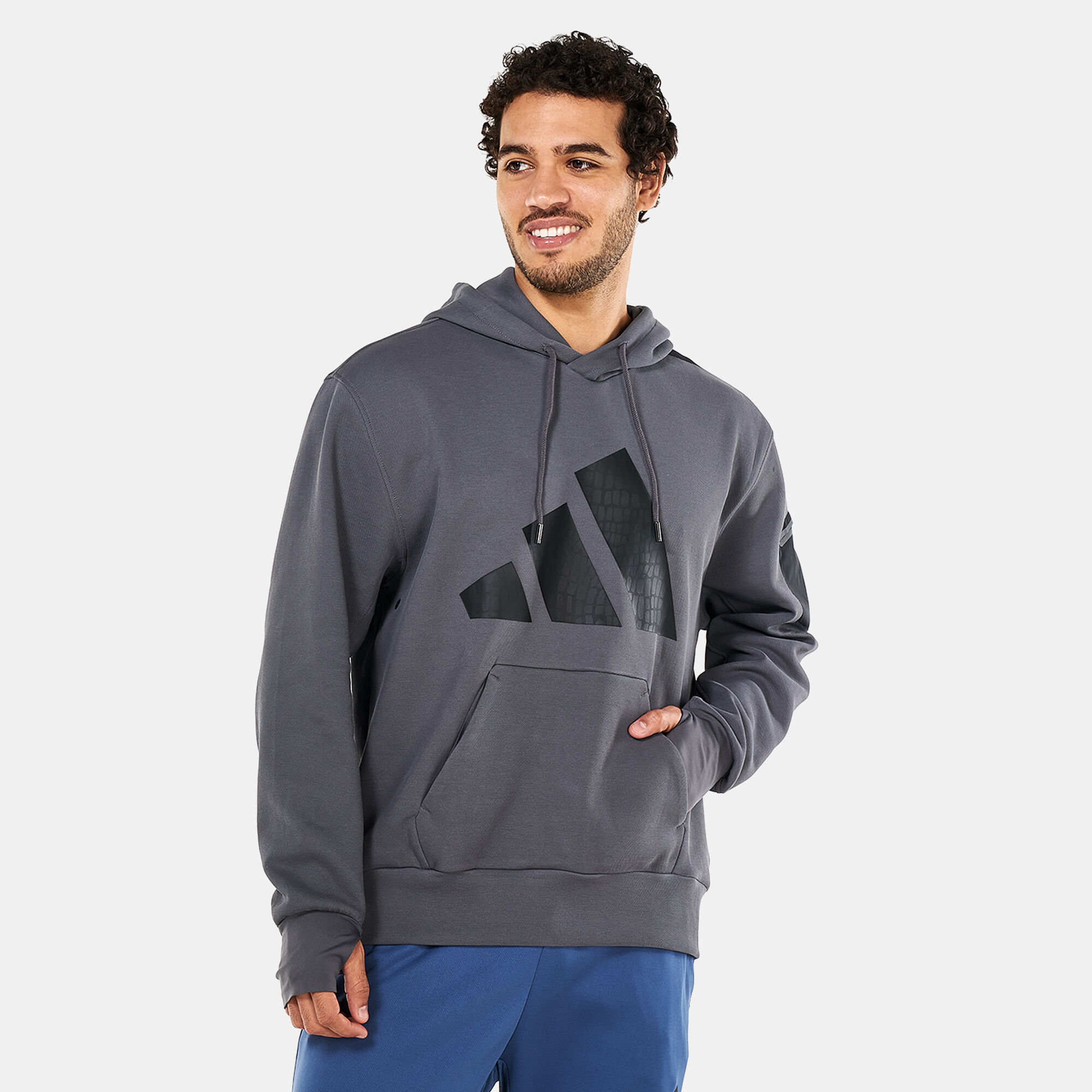 Buy adidas Men s Best of adidas Training Hoodie Grey in KSA SSS