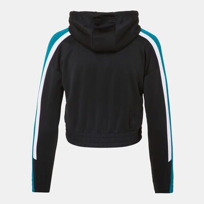 Sun and Sand Sports Women's Zipper Hoodie Black