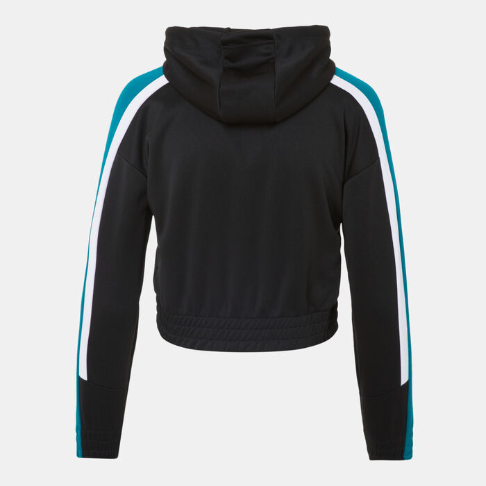 Sun and Sand Sports Women's Zipper Hoodie Black image number 1