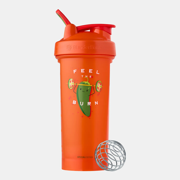 Blender Bottle Feel The Burn Special Edition Classic V2 Shaker Bottle Red Blender Bottle Feel The Burn Special Edition Classic V2 Shaker Bottle Red image number 0