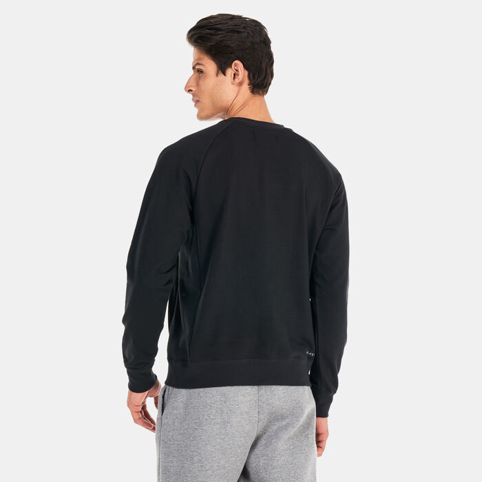 Jordan Men's Dri-FIT Sport Fleece Sweatshirt Black image number 1