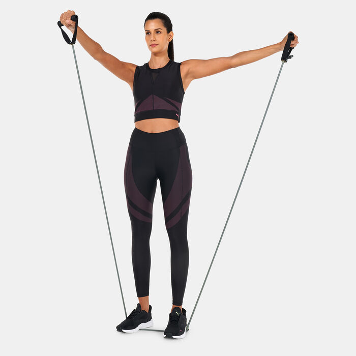 PUMA Women's Eversculpt Fitted Training Tank Top Black PUMA Women's Eversculpt Fitted Training Tank Top Black image number 2