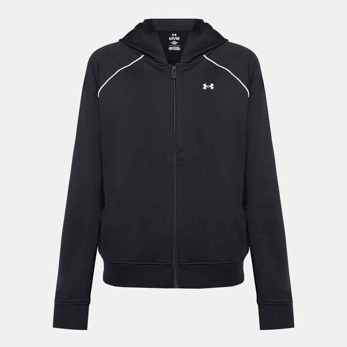 Under Armour Women's Rival Tricot Training Tracksuit Black image number 3